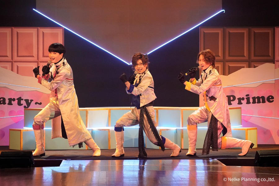 チョコより甘い、アイドルステージ『P.P.P 222』　舞台写真＆公演レポートが到着 イメージ画像