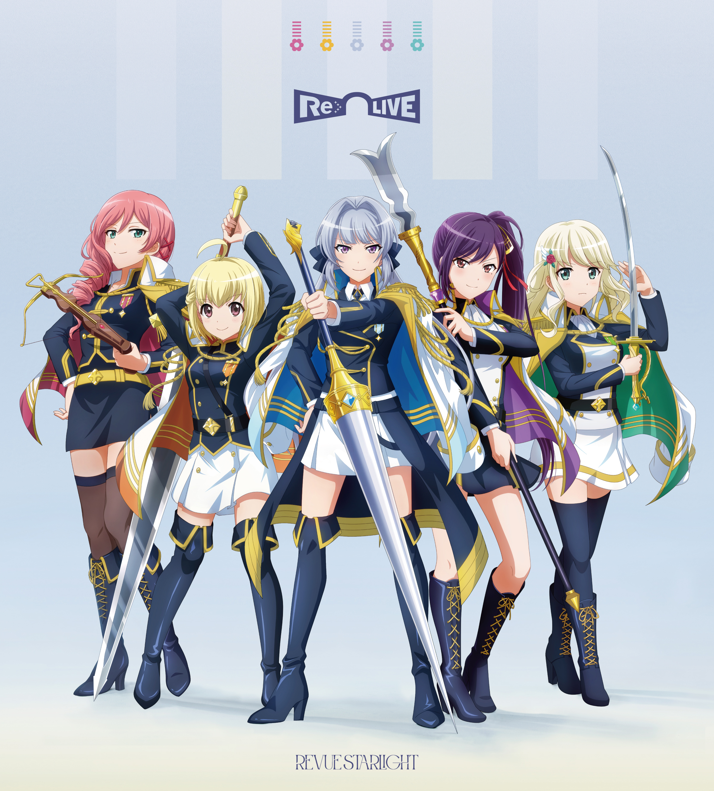 「少女☆歌劇 レヴュースタァライト 」舞台版CD「Delight to me！」が本日発売 イメージ画像